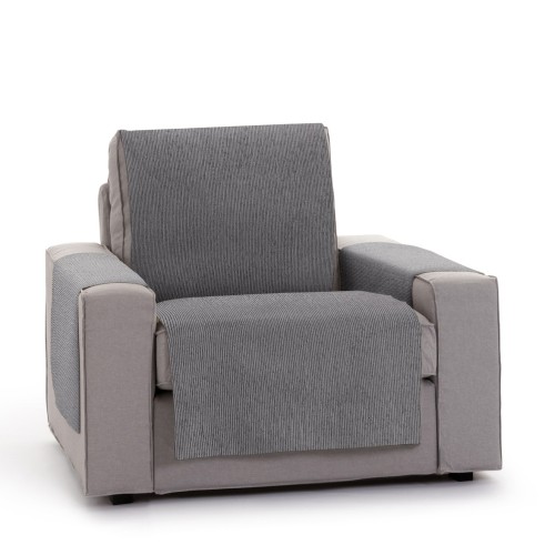 Capa cobre sofá Mid | Linhas modernas | Proteção parcial decorativa | Tecido lavável