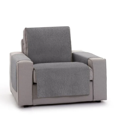 Capa cobre sofá Mid | Linhas modernas | Proteção parcial decorativa | Tecido lavável