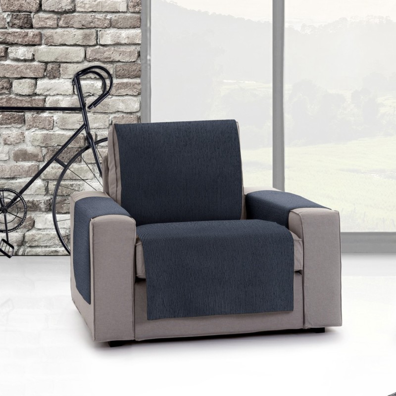 Capa cobre sofá Mid | Linhas modernas | Proteção parcial decorativa | Tecido lavável Capa cobre sofá Mid | Linhas modernas | Proteção parcial decorativa | Tecido lavável