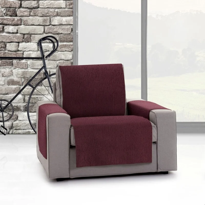 Capa cobre sofá Mid | Linhas modernas | Proteção parcial decorativa | Tecido lavável Capa cobre sofá Mid | Linhas modernas | Proteção parcial decorativa | Tecido lavável