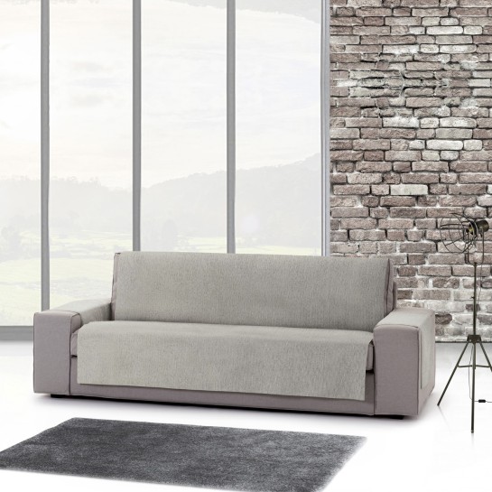 Capa cobre sofá Mid | Linhas modernas | Proteção parcial decorativa | Tecido lavável