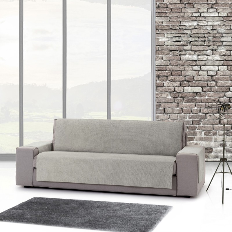 Capa cobre sofá Mid | Linhas modernas | Proteção parcial decorativa | Tecido lavável