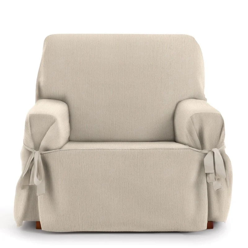 Capa de sofá com laços Mid | Tecido fino elegante | Ajuste clássico decorativo | Fácil de lavar Capa de sofá com laços Mid | Tecido fino elegante | Ajuste clássico decorativo | Fácil de lavar