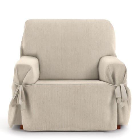 Capa de sofá com laços Mid | Tecido fino elegante | Ajuste clássico decorativo | Fácil de lavar