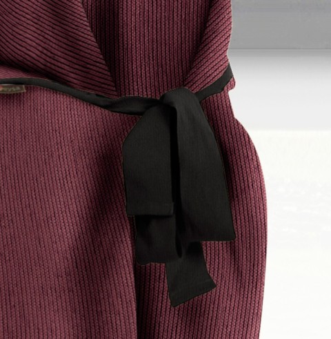 Capa de sofá com laços Mid | Tecido fino elegante | Ajuste clássico decorativo | Fácil de lavar