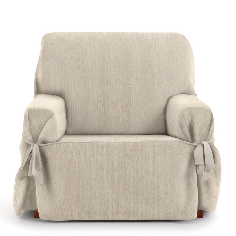Capa de poltrona com laços Mid | Linhas subtis | Ajuste decorativo moderno | Proteção confortável Capa de poltrona com laços Mid | Linhas subtis | Ajuste decorativo moderno | Proteção confortável