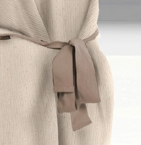 Capa de poltrona com atilhos, modelo Mid