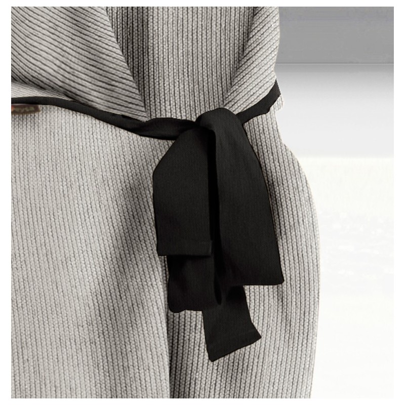 Capa de poltrona com laços Mid | Linhas subtis | Ajuste decorativo moderno | Proteção confortável Capa de poltrona com laços Mid | Linhas subtis | Ajuste decorativo moderno | Proteção confortável