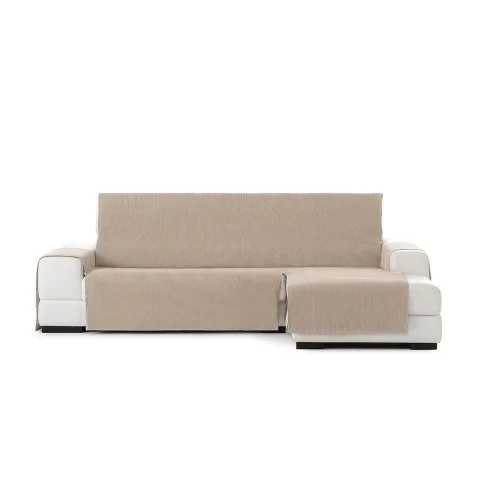 Capa cobre chaise longue Mid | Tecido de linhas verticais | Proteção parcial elegante | Lavável na máquina