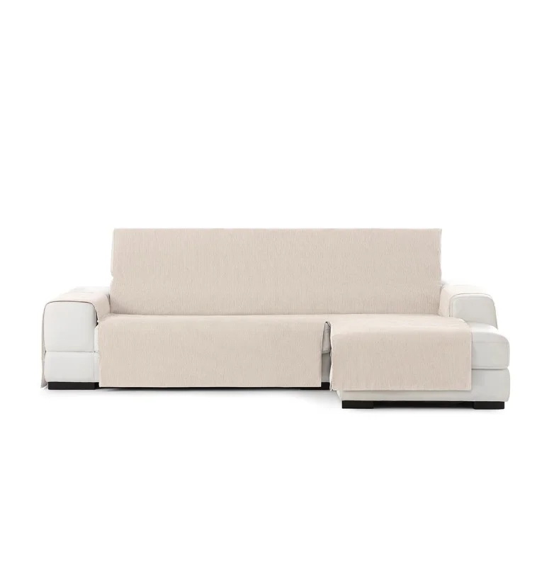 Capa cobre chaise longue Mid | Tecido de linhas verticais | Proteção parcial elegante | Lavável na máquina Capa cobre chaise longue Mid | Tecido de linhas verticais | Proteção parcial elegante | Lavável na máquina