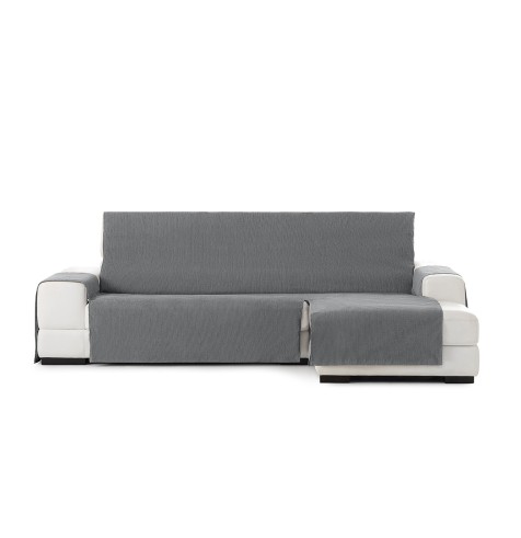 Capa cobre chaise longue Mid | Tecido de linhas verticais | Proteção parcial elegante | Lavável na máquina