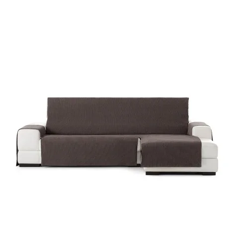 Capa cobre chaise longue Mid | Tecido de linhas verticais | Proteção parcial elegante | Lavável na máquina