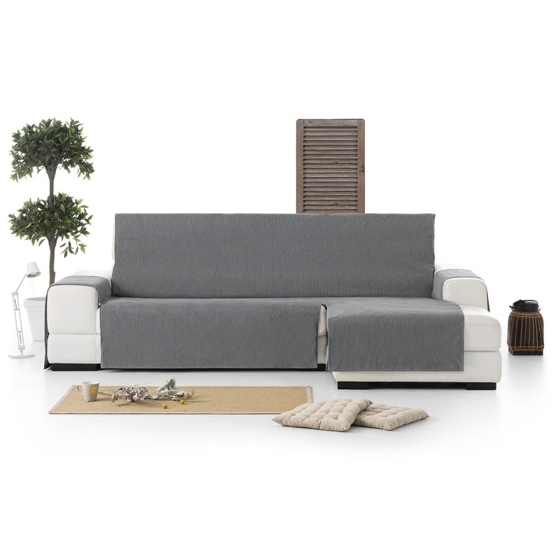 Capa cobre chaise longue Mid | Tecido de linhas verticais | Proteção parcial elegante | Lavável na máquina Capa cobre chaise longue Mid | Tecido de linhas verticais | Proteção parcial elegante | Lavável na máquina