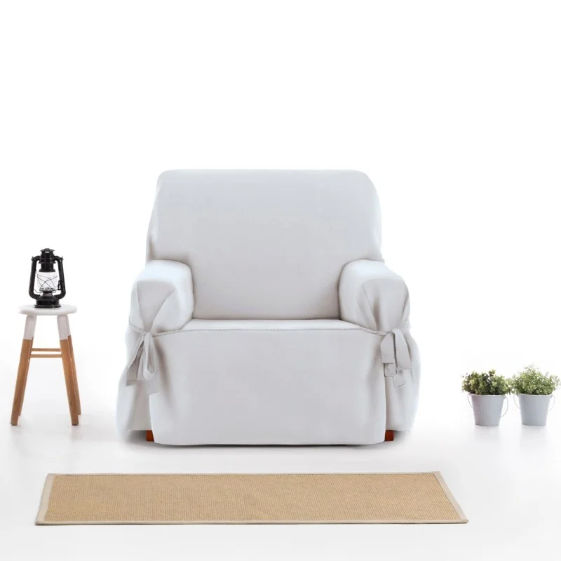 Capa com Laços para Sofá Levante – Estilo Clássico e Elegante Capa com Laços para Sofá Levante – Estilo Clássico e Elegante