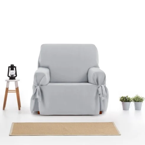 Capa com Laços para Sofá Levante – Estilo Clássico e Elegante