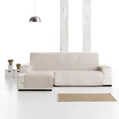 Capa almofadada modelo Cotton Quilt para Chaise Longue