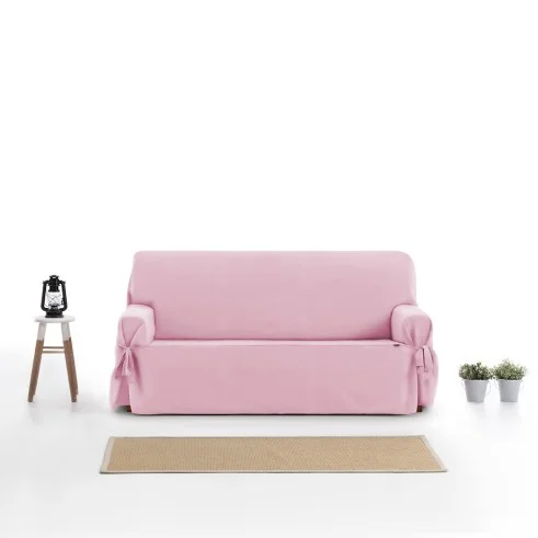 Capa com Laços para Sofá Levante – Estilo Clássico e Elegante