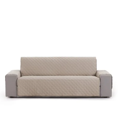 Capa acolchoada sofá Cotton Quilt | Microfibra anti-borboto | Proteção confortável e reversível | Limpeza fácil