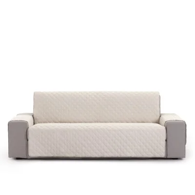 Capa almofadada modelo Cotton Quilt para sofá