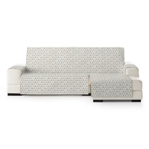 Capa acolchoada chaise longue Nordic | Losangos acolchoados | Proteção moderna e confortável | Lavagem simples