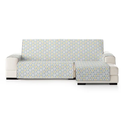 Capa acolchoada chaise longue Nordic | Losangos acolchoados | Proteção moderna e confortável | Lavagem simples