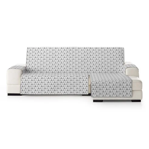 Capa acolchoada chaise longue Nordic | Losangos acolchoados | Proteção moderna e confortável | Lavagem simples
