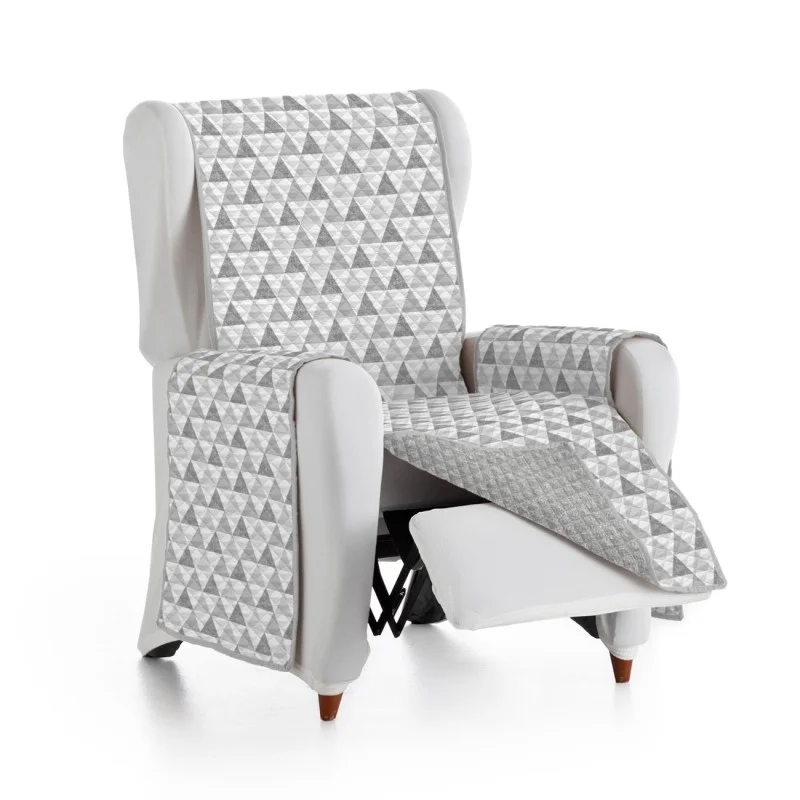 Capa poltrona relax Nordic | Microfibra acolchoada | Reversível e lavável | Padrão de losangos Capa poltrona relax Nordic | Microfibra acolchoada | Reversível e lavável | Padrão de losangos