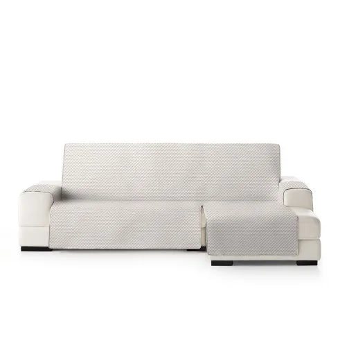 Capa chaise longue Oslo | Losangos acolchoados | Proteção visível e suave | Reversível e lavável