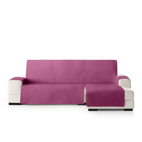 Capa chaise longue Oslo | Losangos acolchoados | Proteção visível e suave | Reversível e lavável