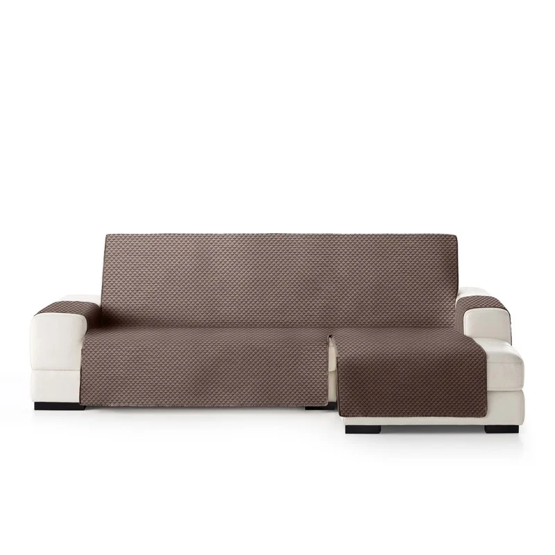 Capa chaise longue Oslo | Losangos acolchoados | Proteção visível e suave | Reversível e lavável Capa chaise longue Oslo | Losangos acolchoados | Proteção visível e suave | Reversível e lavável
