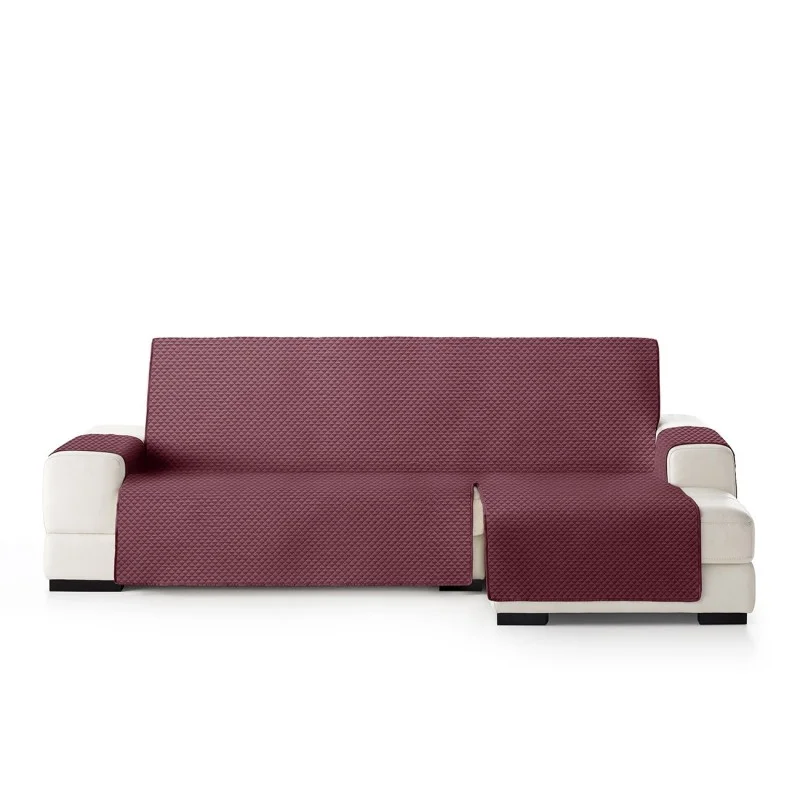 Capa chaise longue Oslo | Losangos acolchoados | Proteção visível e suave | Reversível e lavável Capa chaise longue Oslo | Losangos acolchoados | Proteção visível e suave | Reversível e lavável