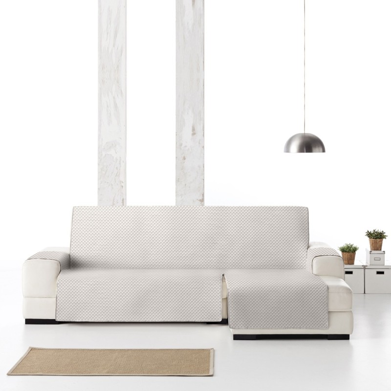 Capa chaise longue Oslo | Losangos acolchoados | Proteção visível e suave | Reversível e lavável Capa chaise longue Oslo | Losangos acolchoados | Proteção visível e suave | Reversível e lavável