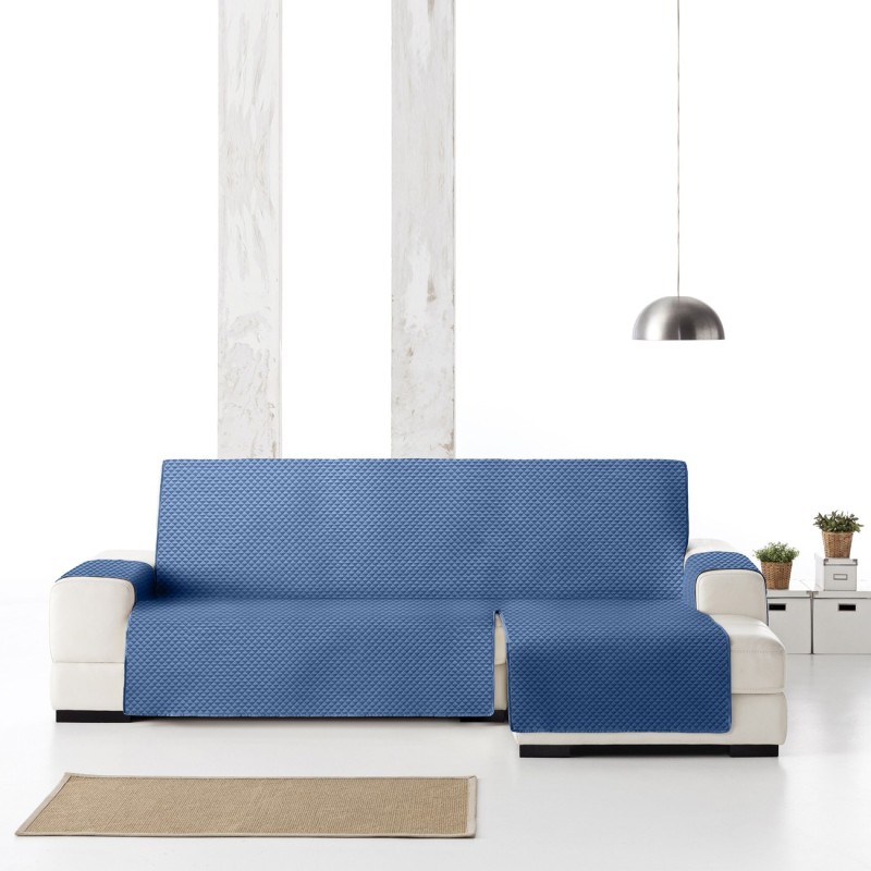 Capa chaise longue Oslo | Losangos acolchoados | Proteção visível e suave | Reversível e lavável Capa chaise longue Oslo | Losangos acolchoados | Proteção visível e suave | Reversível e lavável