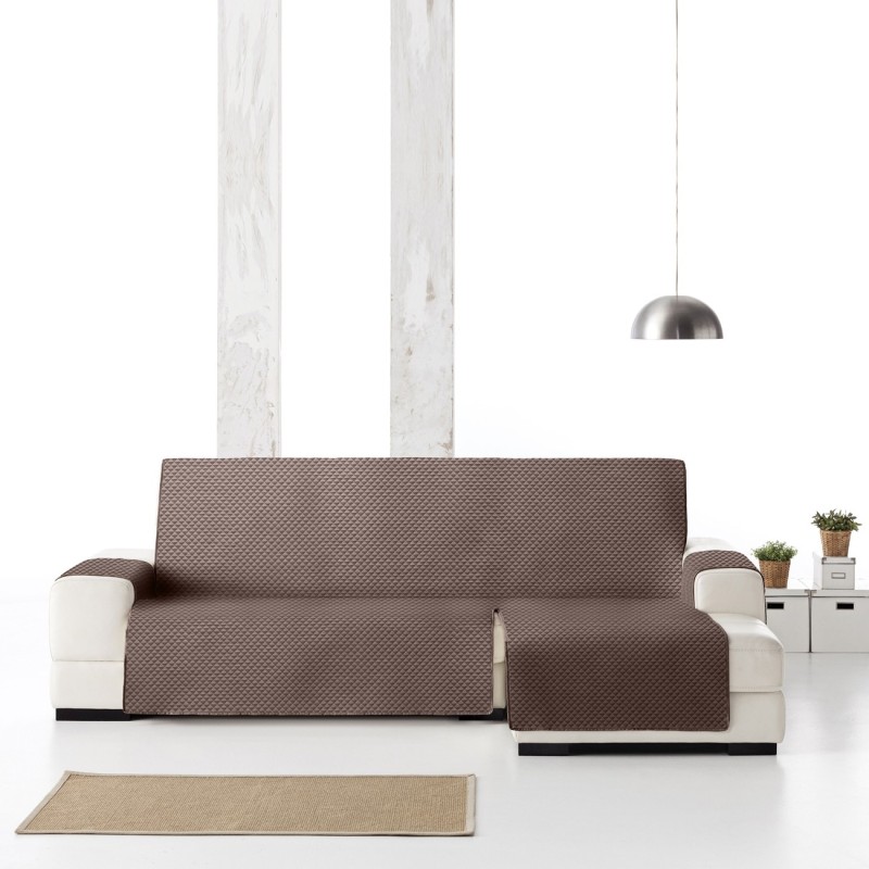Capa chaise longue Oslo | Losangos acolchoados | Proteção visível e suave | Reversível e lavável Capa chaise longue Oslo | Losangos acolchoados | Proteção visível e suave | Reversível e lavável
