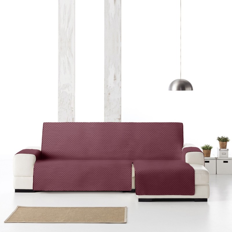 Capa chaise longue Oslo | Losangos acolchoados | Proteção visível e suave | Reversível e lavável Capa chaise longue Oslo | Losangos acolchoados | Proteção visível e suave | Reversível e lavável