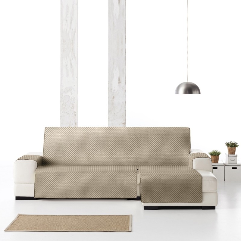 Capa chaise longue Oslo | Losangos acolchoados | Proteção visível e suave | Reversível e lavável Capa chaise longue Oslo | Losangos acolchoados | Proteção visível e suave | Reversível e lavável