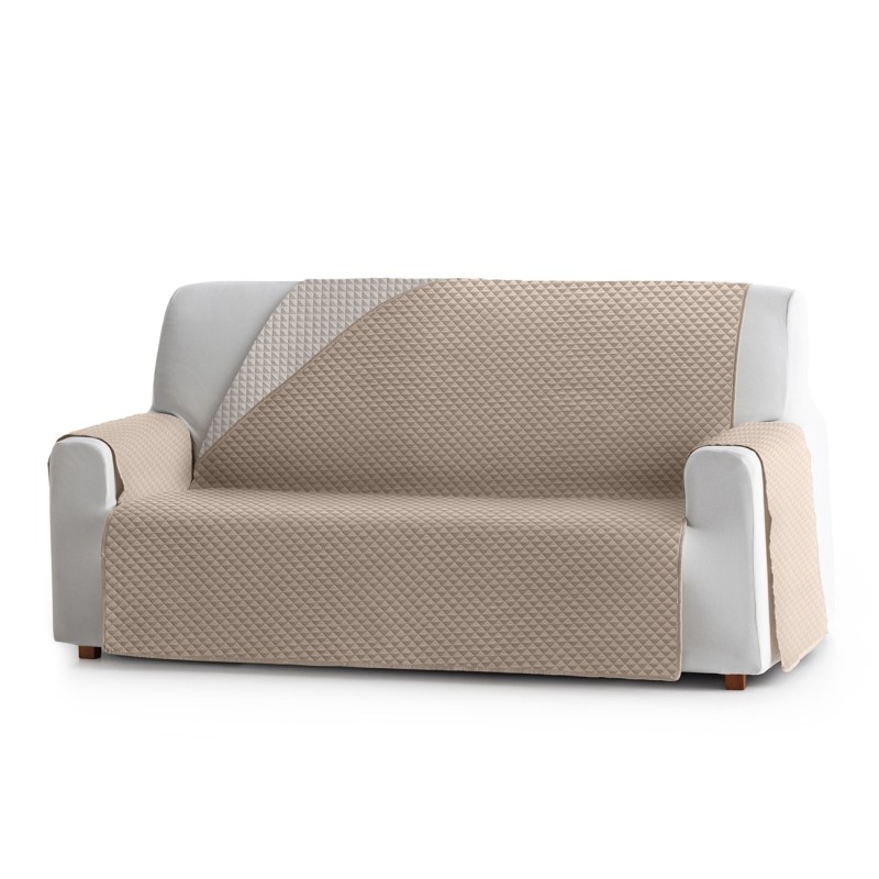 Capa sofá Oslo | Losangos acolchoados | Reversível com estilo moderno | Lavagem fácil Capa sofá Oslo | Losangos acolchoados | Reversível com estilo moderno | Lavagem fácil