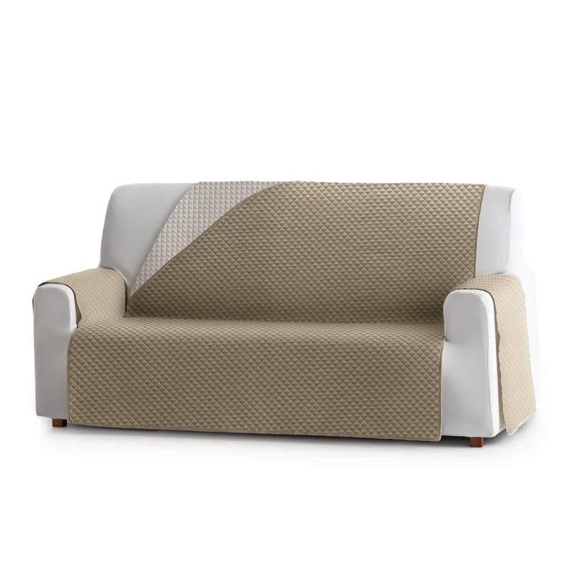 Capa sofá Oslo | Losangos acolchoados | Reversível com estilo moderno | Lavagem fácil