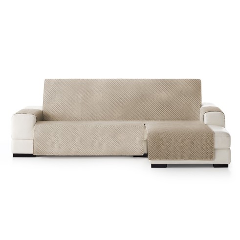 Capa chaise longue Malmo | Geometria acolchoada | Proteção visual sem ocultar | Lavagem fácil