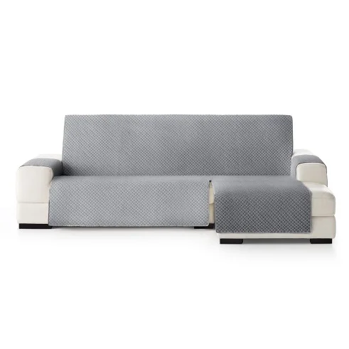 Capa chaise longue Malmo | Geometria acolchoada | Proteção visual sem ocultar | Lavagem fácil