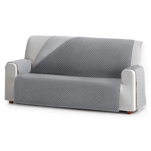 Capa sofá Malmo | Geometria acolchoada | Estilo contemporâneo e reversível | Limpeza fácil