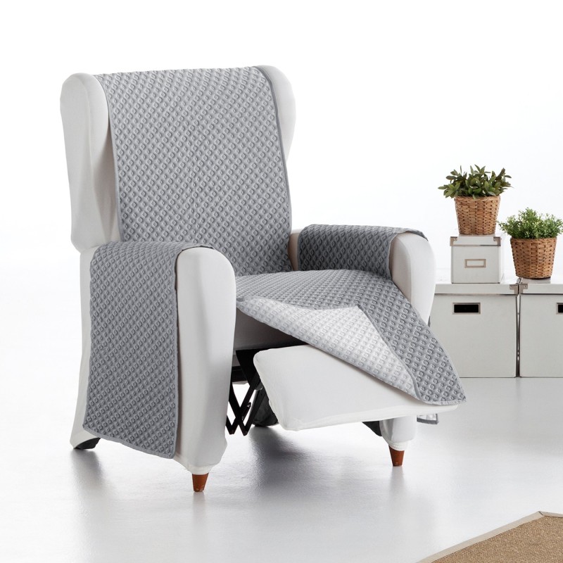 Capa sofá Malmo | Geometria acolchoada | Estilo contemporâneo e reversível | Limpeza fácil Capa sofá Malmo | Geometria acolchoada | Estilo contemporâneo e reversível | Limpeza fácil