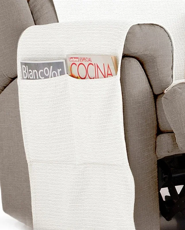 Capa sofá impermeável Garona | Tecido repelente | Proteção parcial com bolsos | Lavagem simples Capa sofá impermeável Garona | Tecido repelente | Proteção parcial com bolsos | Lavagem simples