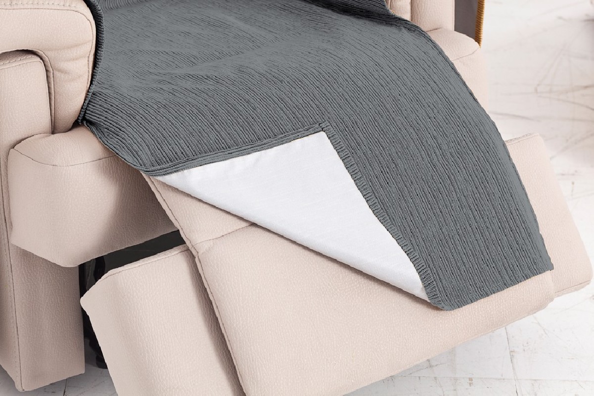 Capa poltrona com laços impermeável Loira | Tecido impermeável | Ajuste decorativo clássico | Lavagem simples Capa poltrona com laços impermeável Loira | Tecido impermeável | Ajuste decorativo clássico | Lavagem simples