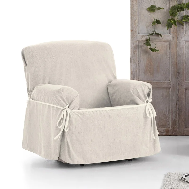 Capa de poltrona impermeável com atilhos, modelo Loira Capa de poltrona impermeável com atilhos, modelo Loira