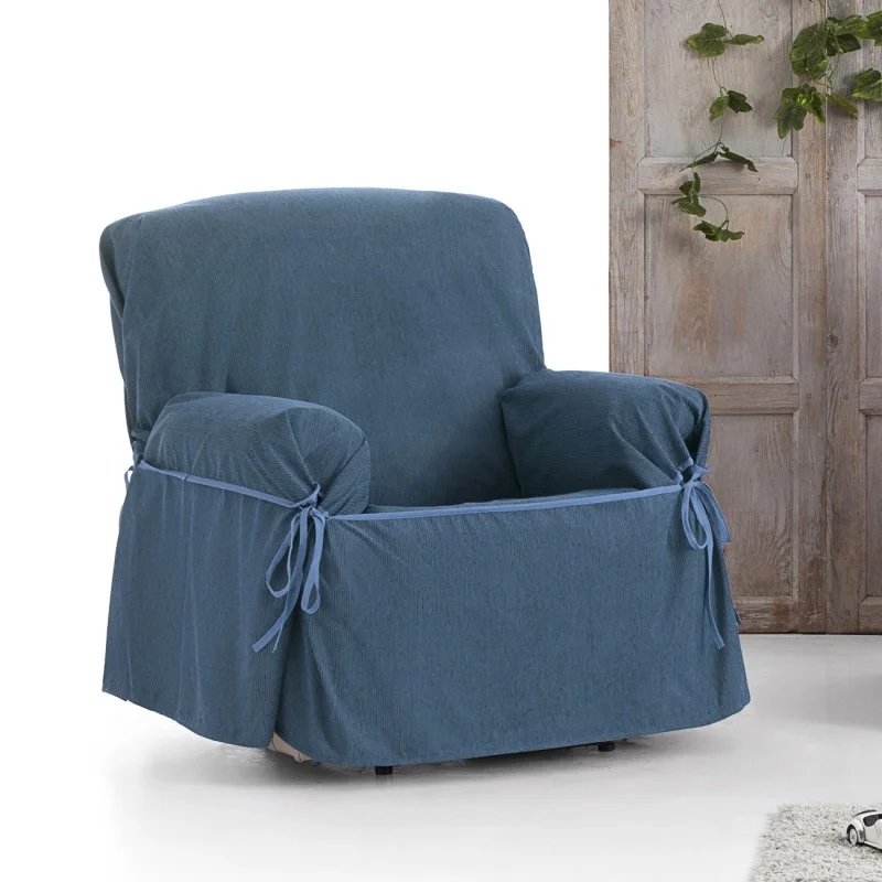 Capa de poltrona impermeável com atilhos, modelo Loira Capa de poltrona impermeável com atilhos, modelo Loira