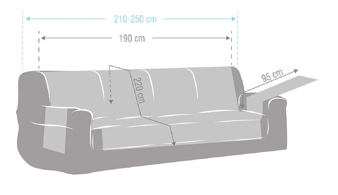 Capa sofá impermeável Loira | Tecido canelado | Proteção parcial elegante | Lavagem fácil Capa sofá impermeável Loira | Tecido canelado | Proteção parcial elegante | Lavagem fácil