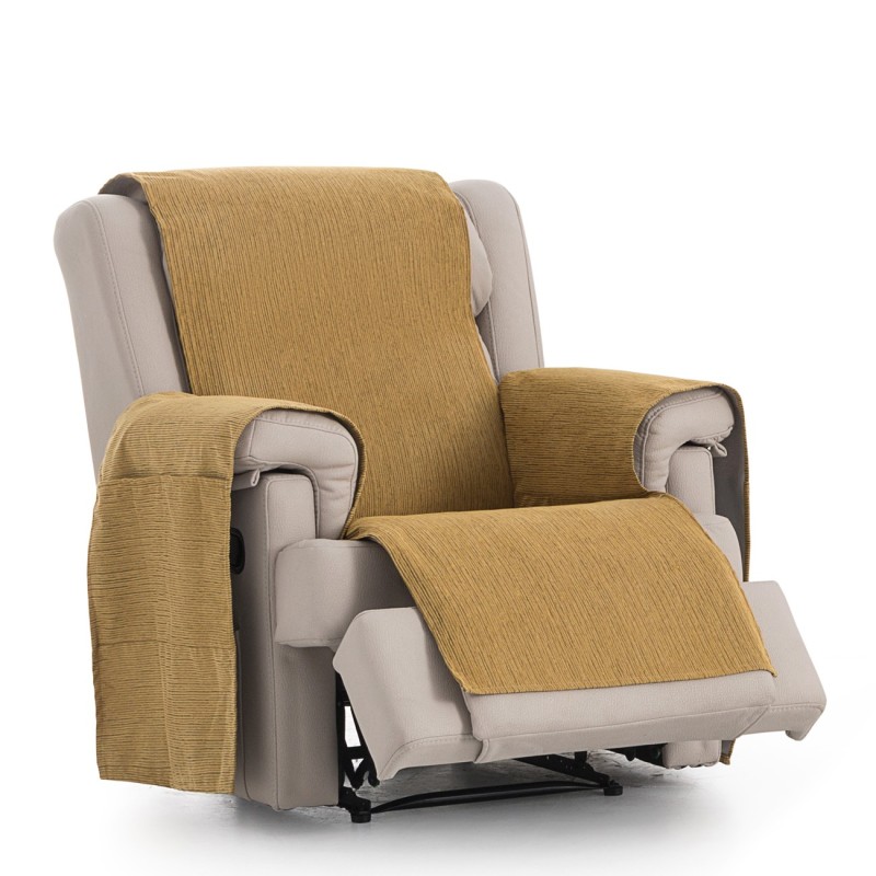 Capa poltrona relax impermeável Loira | Tecido resistente | Bolsos funcionais | Lavagem fácil Capa poltrona relax impermeável Loira | Tecido resistente | Bolsos funcionais | Lavagem fácil