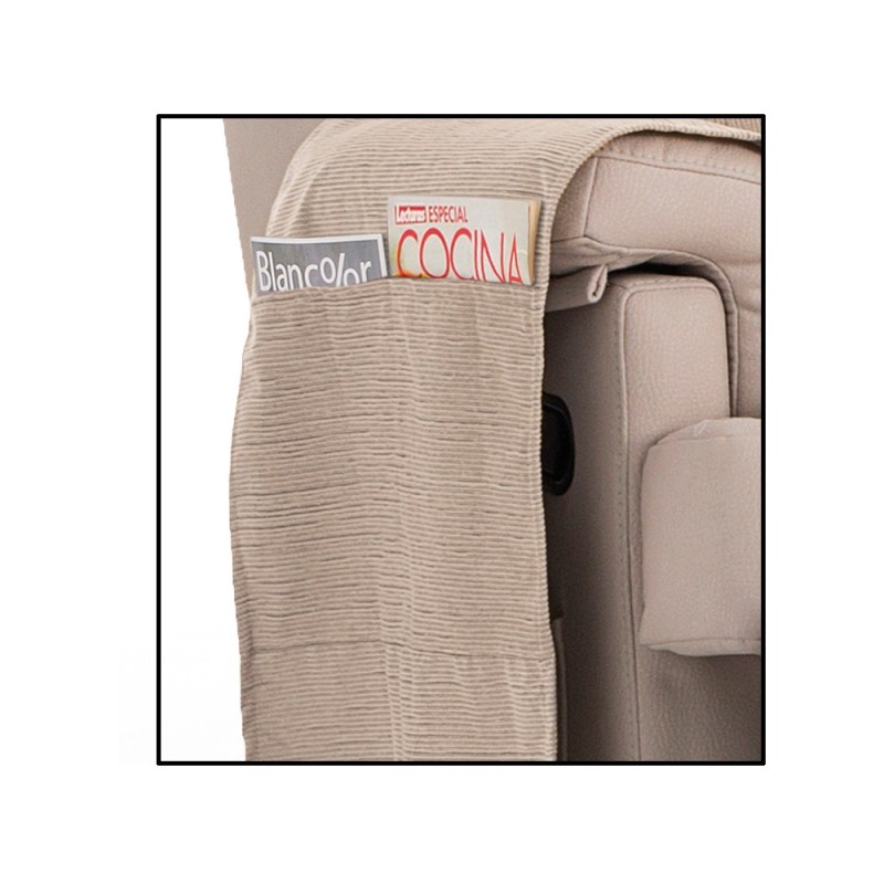 Capa poltrona relax impermeável Loira | Tecido resistente | Bolsos funcionais | Lavagem fácil Capa poltrona relax impermeável Loira | Tecido resistente | Bolsos funcionais | Lavagem fácil