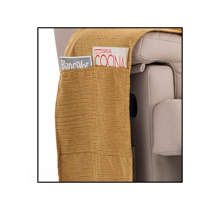 Capa poltrona relax impermeável Loira | Tecido resistente | Bolsos funcionais | Lavagem fácil Capa poltrona relax impermeável Loira | Tecido resistente | Bolsos funcionais | Lavagem fácil